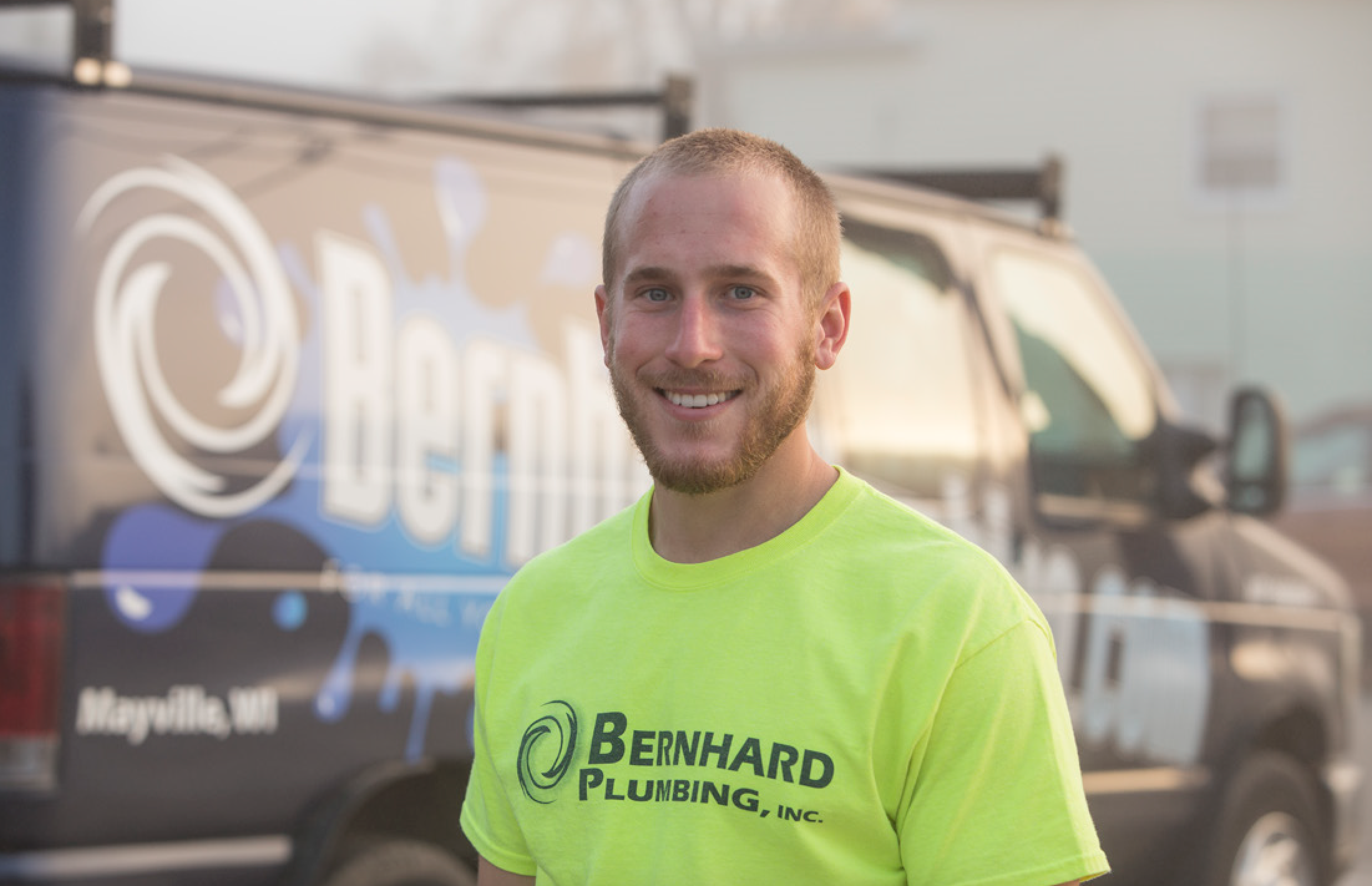Mike Neuman, Plumbing Apprentice at Bernhard Plumbing
